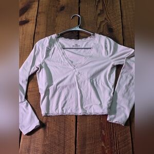 Long Sleeve Hollister baby Tee Junior Size Large